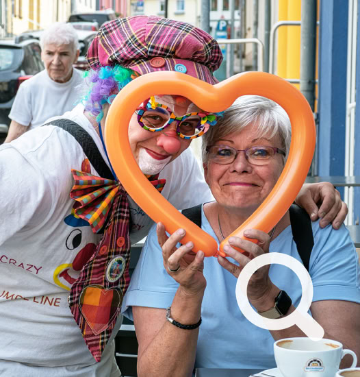 Freude schenken mit Herz.