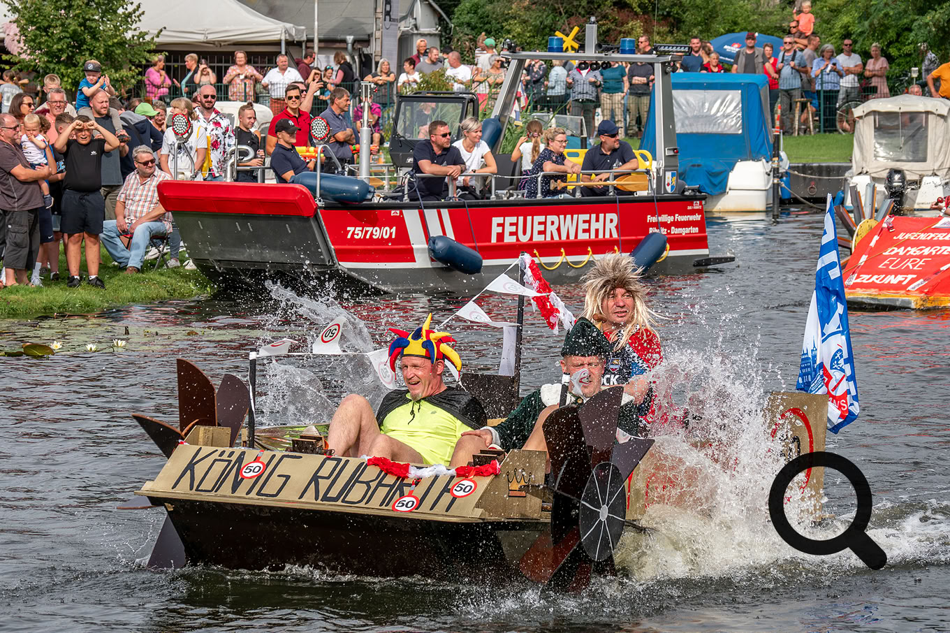 19. Badewannenrennen in Damgarten, 05.08.2023