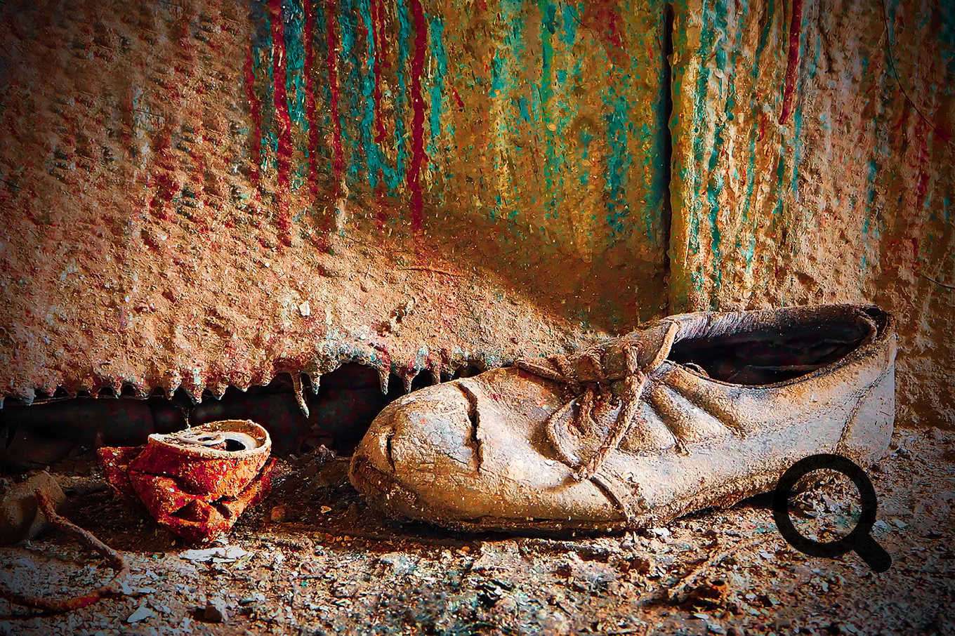 Eine ehemalige Malerwerkstatt auf einem Werftgelände in MV.