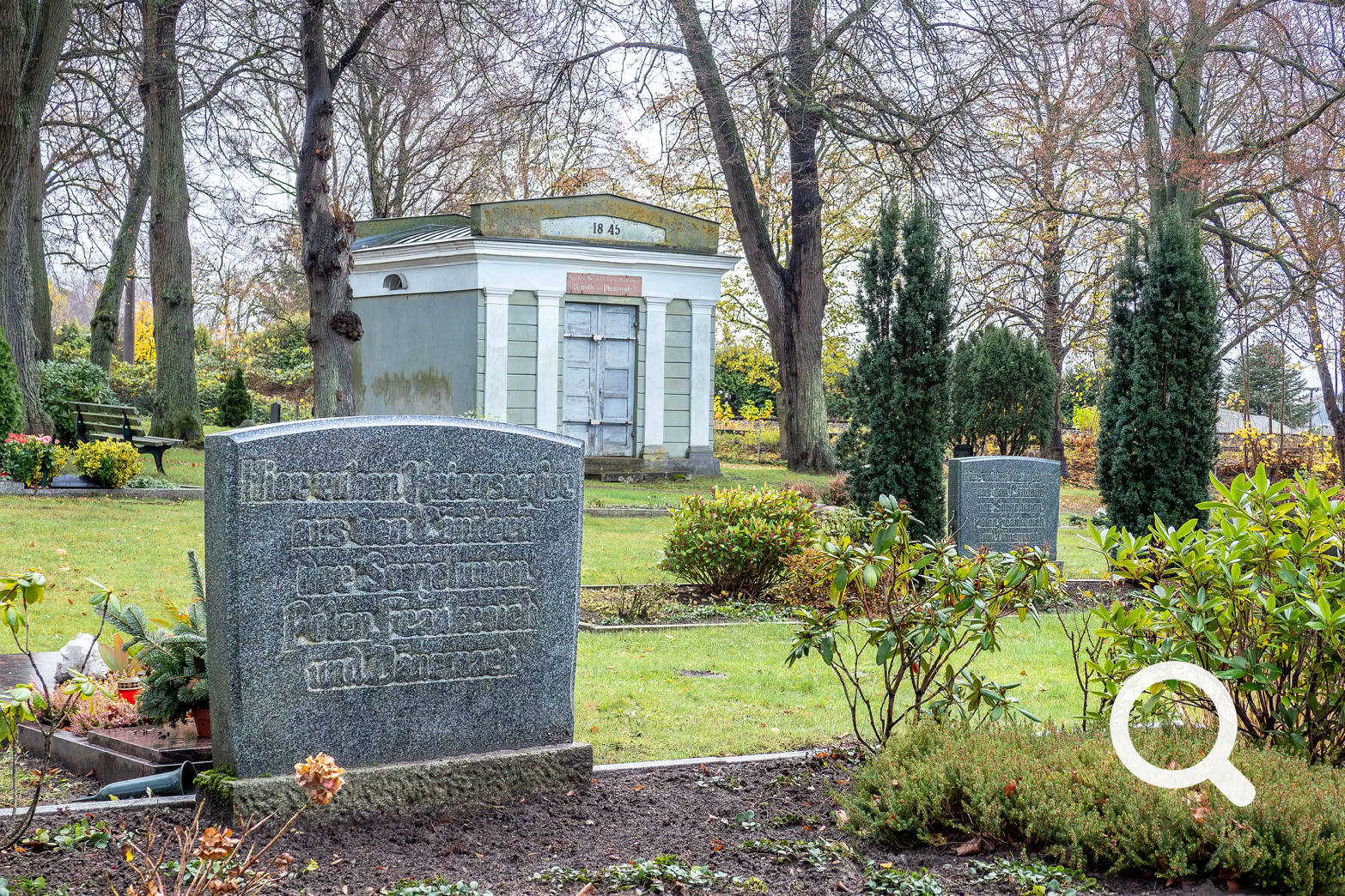Ort der Mahnung und Erinnerung - Alter Friedhof in Damgarten