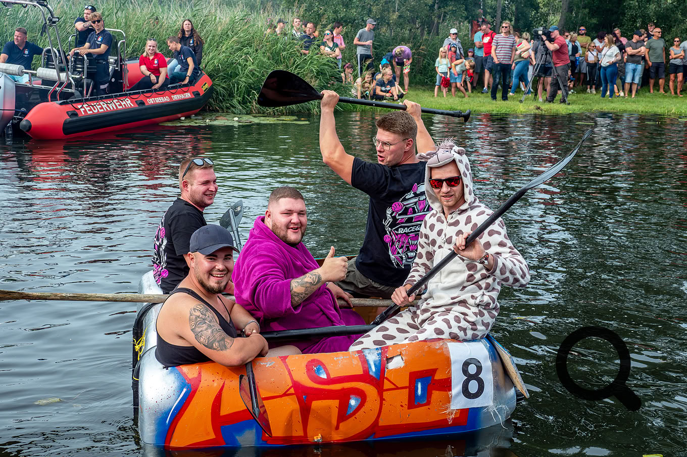 19. Badewannenrennen in Damgarten, 05.08.2023